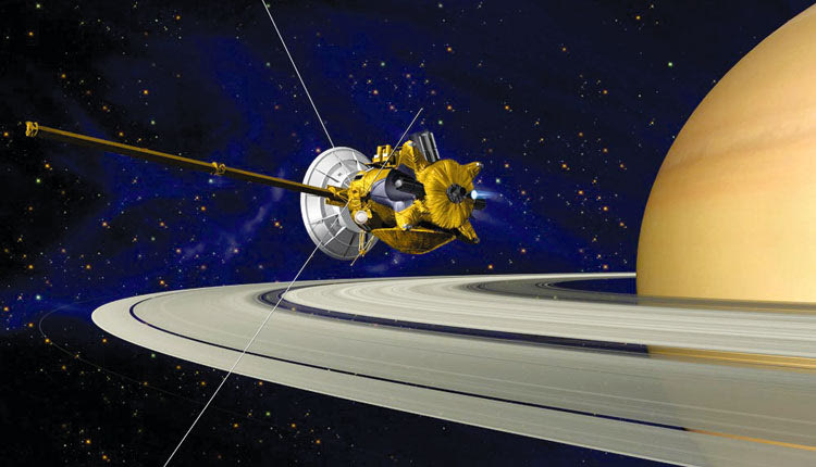 Η διαστημοσυσκευή "Cassini" (Κασίνι) της Αμερικανικής Διαστημικής Υπηρεσίας (NASA)