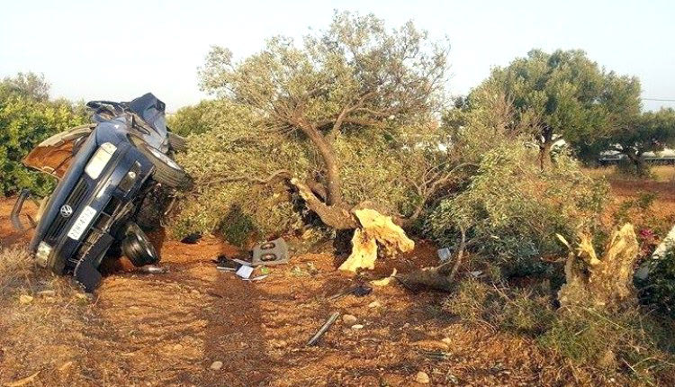 τροχαίο στον Ανισσαρά