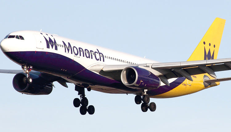 Τη λειτουργία της διέκοψε η Monarch Airlines,