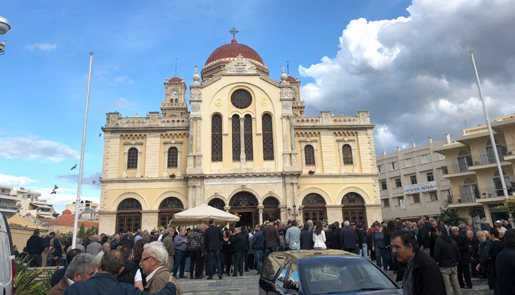 Στον Μητροπολιτικό Ναό Αγίου Μηνά η κηδεία του Σταύρου Βρέντζου