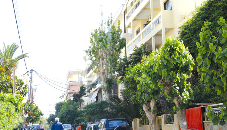 Γειτονιά της πόλης του Ηρακλείου