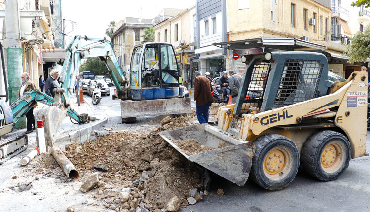 ΤΑ ΕΡΓΑ ΣΤΟ ΚΕΝΤΡΟ ΤΗΣ ΠΟΛΗΣ