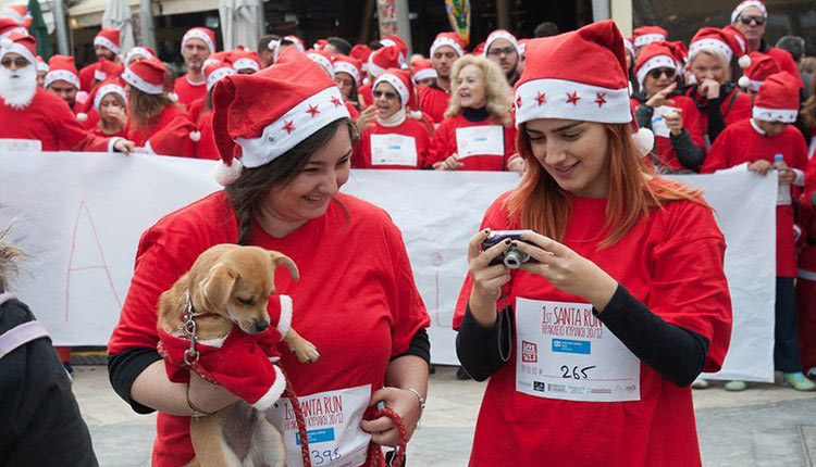 Santa Run στο Ηράκλειο