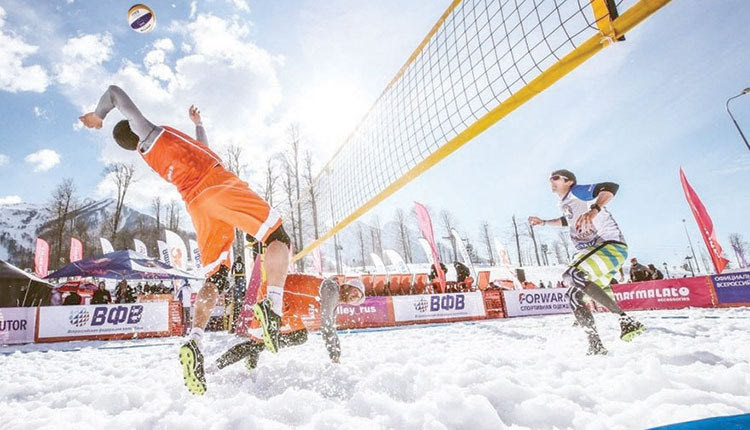 Το πρωτάθλημα snow volley αρχίζει το 2018