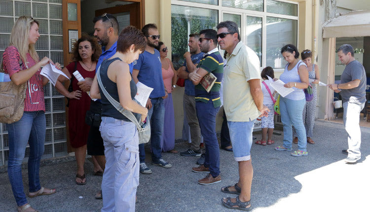 Από προηγούμενη κινητοποίηση στην Περιφερειακή Διεύθυνση Εκπαίδευσης Κρήτης