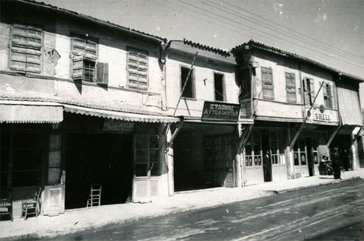 κεντρικός δρόμος του Ηρακλείου το 1935