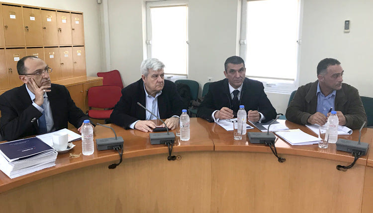 Στελέχη της κοινοπραξίας EUROASIA Interconnector και ο Δήμος Μαλεβιζίου