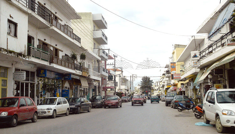 κεντρικός δρόμος Τυμπακίου