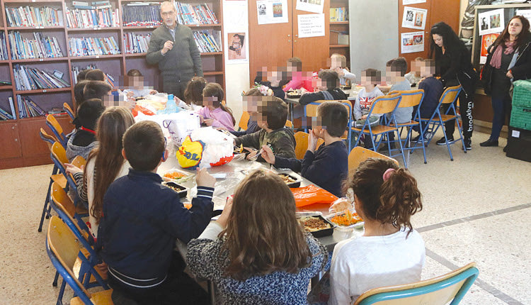 δωρεάν σχολικά γεύματα