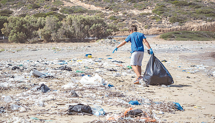 Η παράκτια ζώνη, ιδιαίτερα της βόρειας Κρήτης, απειλείται από τη ρύπανση και την αστικοποίηση.