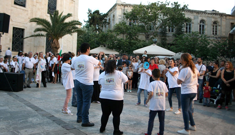 Πλήθος κόσμου παρακολούθησε τις εκδηλώσεις κατά των διακρίσεων.