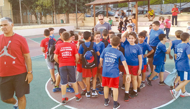 Στιγμιότυπο από το τουρνουά που διοργανώνει ο Ανδρογέας