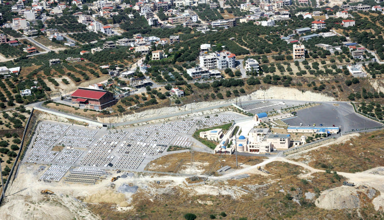 το νέο κοιμητήριο Ηρακλείου Αναστάσεως του Κυρίου