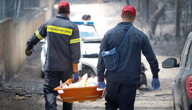 Οι Ένοπλες Δυνάμεις στις κατασβέσεις