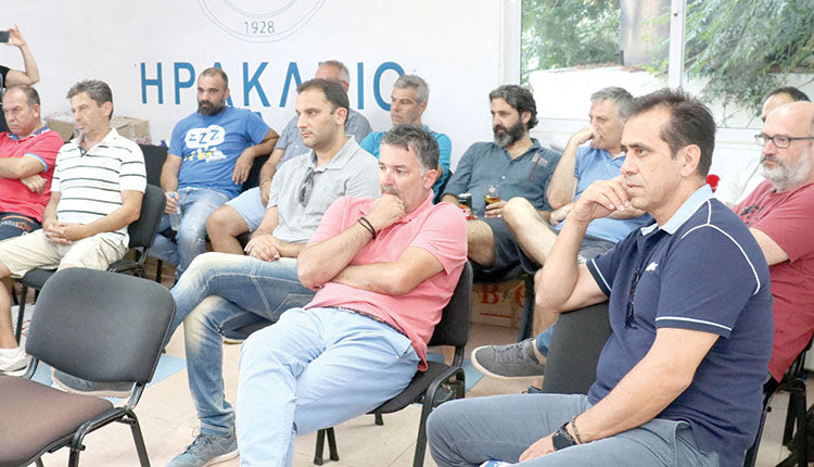 “Κλίμα” για συμμετοχή στο τοπικό υπάρχει στο “Ηράκλειο” ΟΑΑ