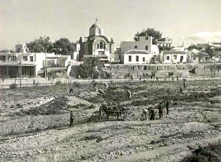 Όταν το πάρκο Γεωργιάδη δεν είχε δέντρα