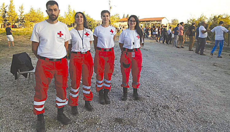 εθελοντές Σαμαρείτες στη Γέργερη