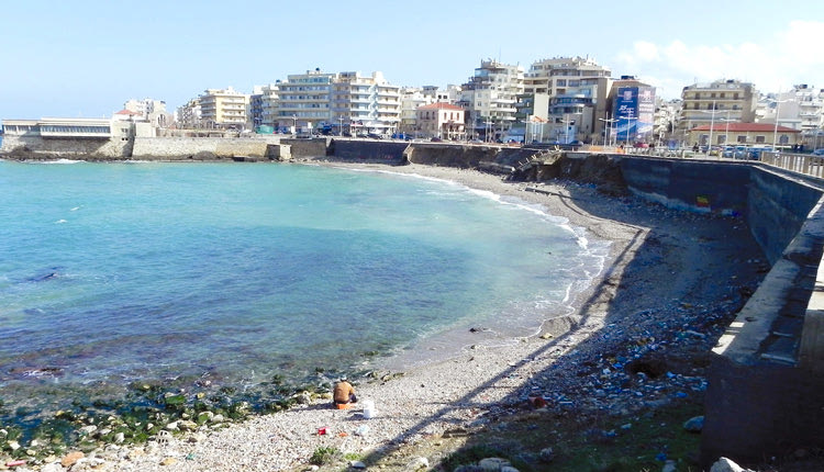 Το μεγάλο έργο της προσάμμωσης του κόλπου του Δερματά σε παραλία