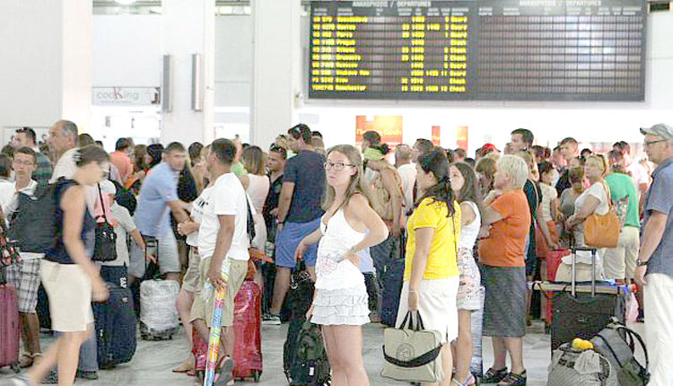 Ρεκόρ αφίξεων εξωτερικού στο αεροδρόμιο Ηρακλείου