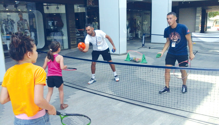 street tennis event στο ΤALOS PLAZA