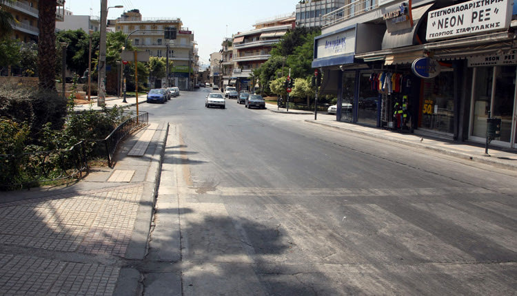 Το κέντρο θύμιζε πόλη – φάντασμα