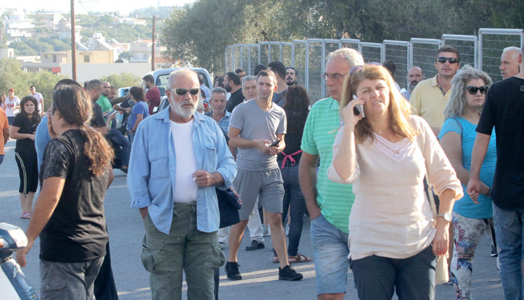 H Kαταστροφική πυρκαγιά στις εγκαταστάσεις του Πανεπιστημίου Κρήτης: Σε χρόνο ρεκόρ μαζεύτηκε πολύς κόσμος