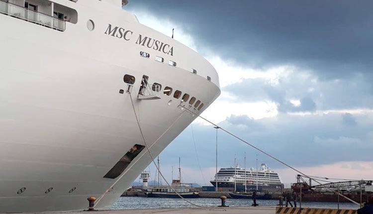 Στο λιμάνι του Ηρακλείου το MSC Musica