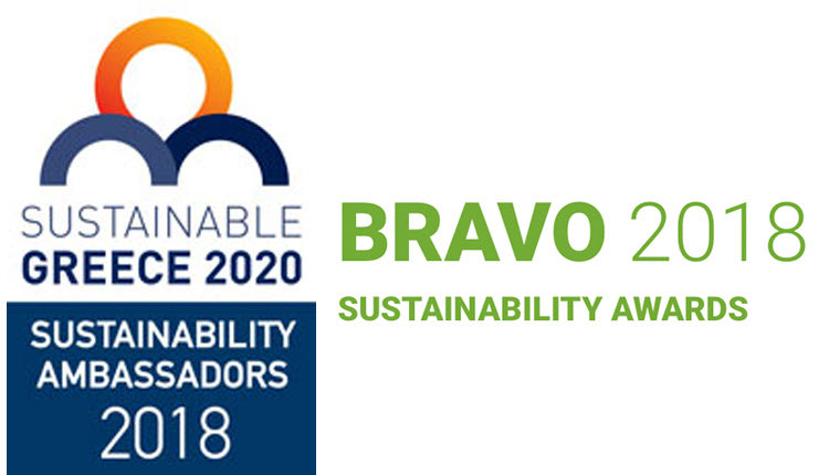 Βραβεία BRAVO SUSTAINABILITY AWARDS 2018