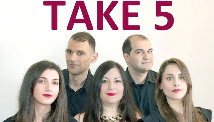 το φωνητικό σύνολο «Take 5»