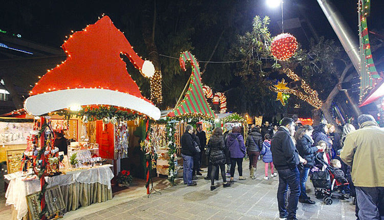 Χριστουγεννιάτικο Κάστρο στην πλατεία ελευθερίας