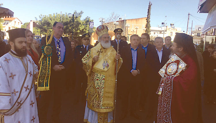 Τίμησαν τον πολιούχο στον Ιερό Ναό του πολιούχου Αγίου Αντωνίου στο Καστέλλι