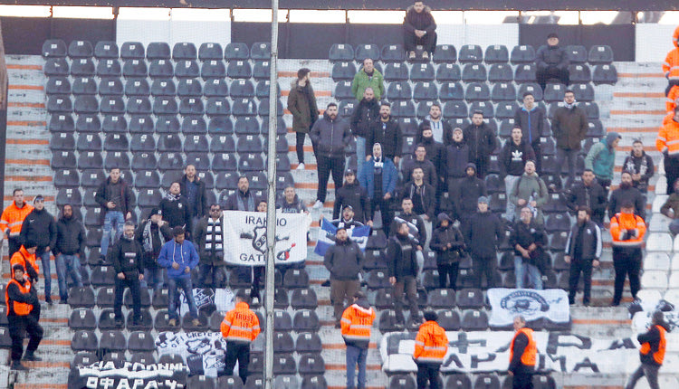 Περίπου 50 φίλαθλοι του ΟΦΗ στη Θεσσαλονίκη