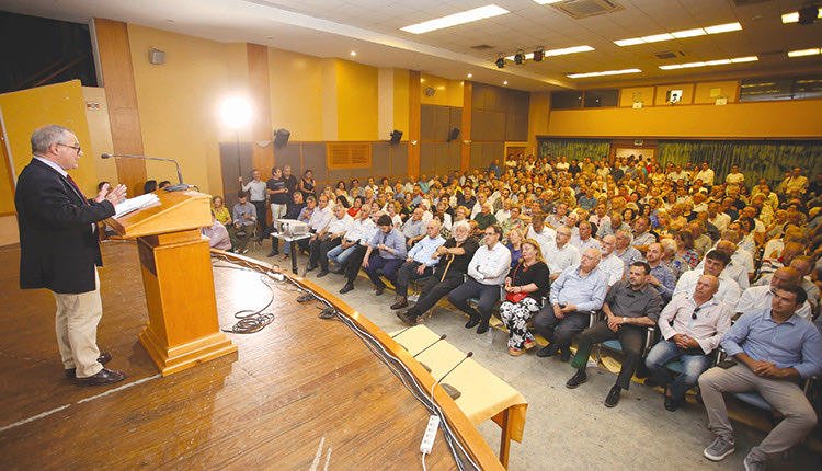 Η κεντρική ομιλία του Γρηγόρη Πασπάτη