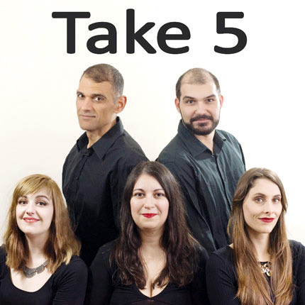 το φωνητικό σύνολο «Take5»