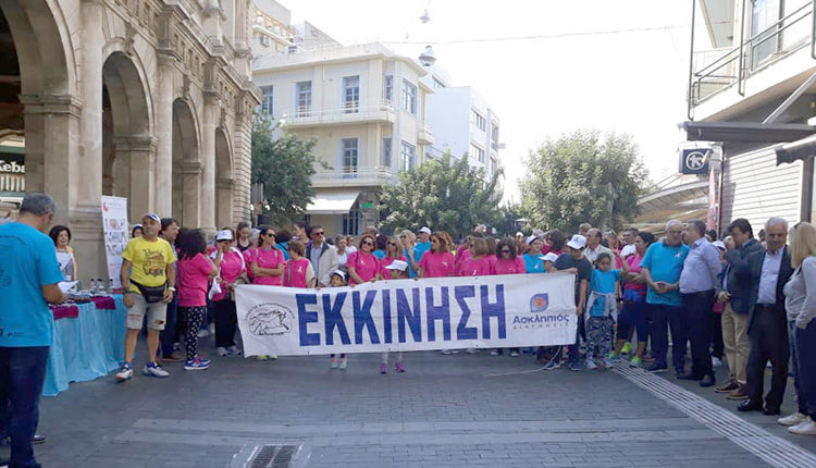 Αγώνας γυναικών για την πρόληψη του καρκίνου του μαστού