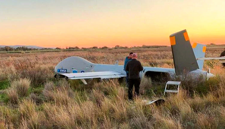 πτώση του drone της Ευρωπαϊκής Συνοριοφυλακής και Ακτοφυλακής Frontex