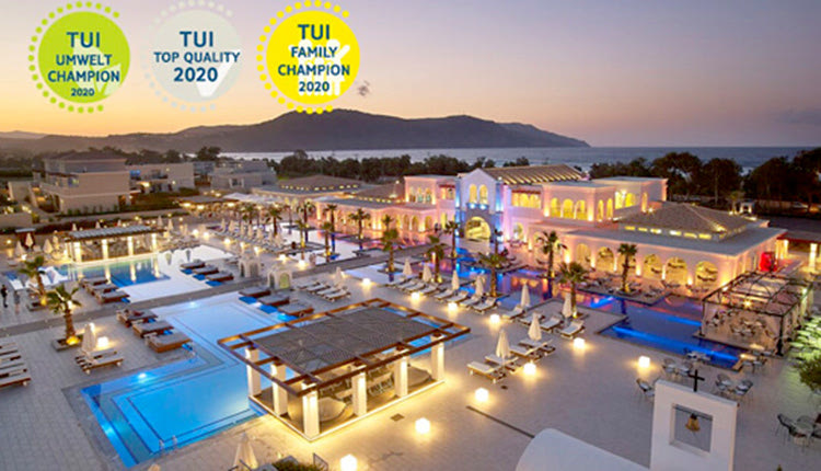 διακρίσεις από την TUI για το Anemos Luxury Grand Resort στη Γεωργιούπολη Χανίων