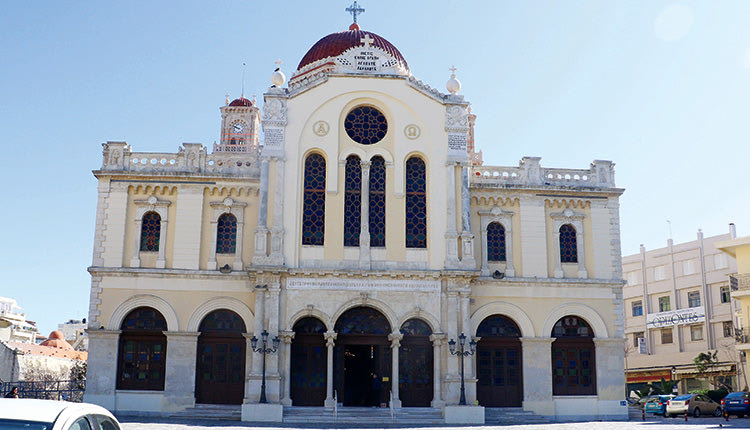 Η εικόνα από τον προαύλιο του Αγίου Τίτου