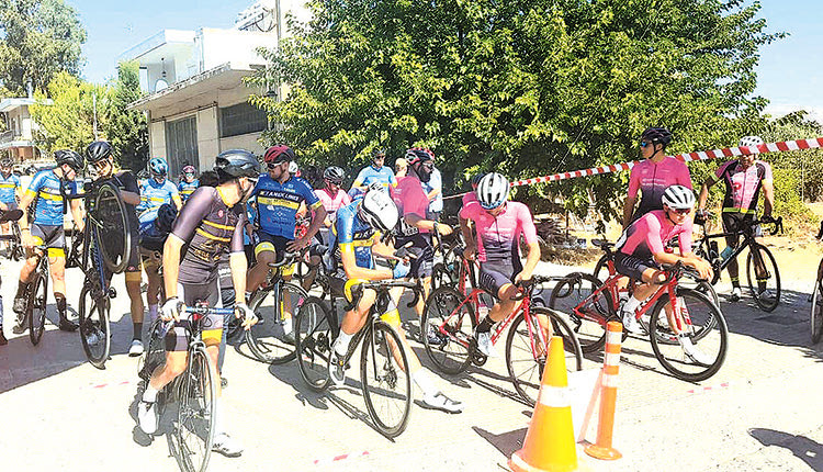 28α ΚΑΖΑΝΤΖΑΚΕΙΑ: Στιγμιότυπο απο τους ποδηλατικούς αγώνες