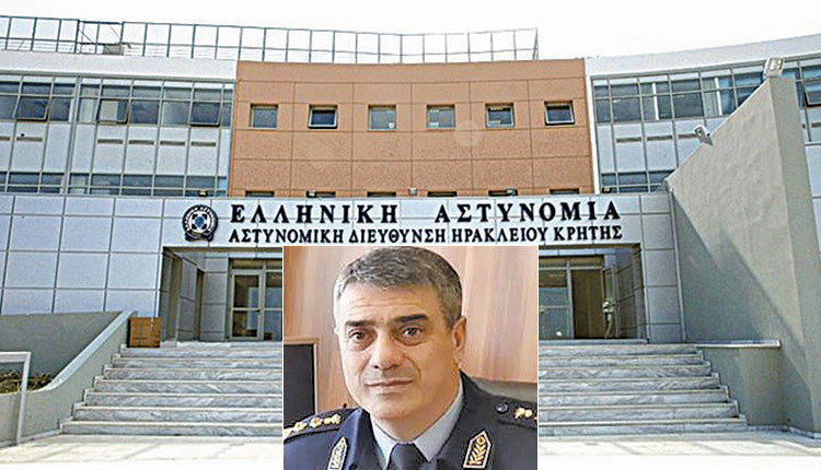 Ο Αστυνομικός Διευθυντής Ηρακλείου, ταξίαρχος Νίκος Σπυριδάκης