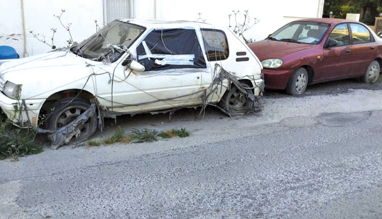 εγκαταλελειμμένα οχήματα