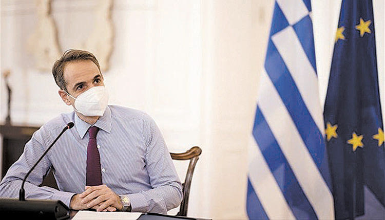 Ο πρωθυπουργός Κυριάκος Μητσοτάκης