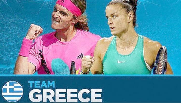 Τσιτσιπάς Σάκκαρη TEAM GREECE Tennis