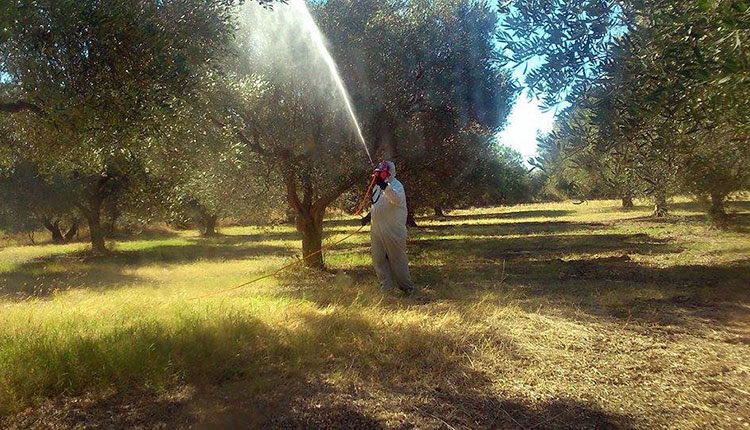 Πού συνεχίζονται οι ψεκασμοί