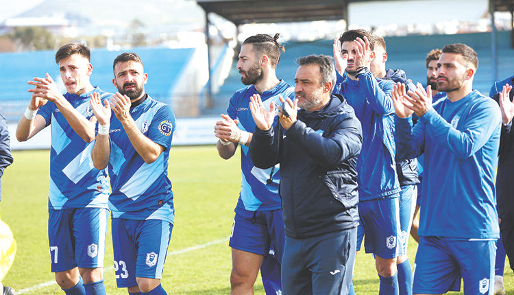 Την πιο μεγάλη σε έκταση φετινή τους νίκη πανηγύρισαν οι παίκτες του Ηροδότου