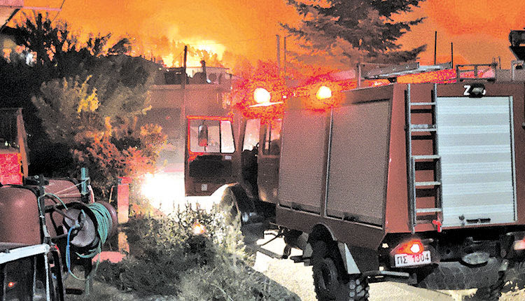 Η καταστροφή των οχημάτων οφείλεται σε εμπρησμό