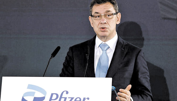 ο CEO της Pfizer Άλμπερτ Μπουρλά