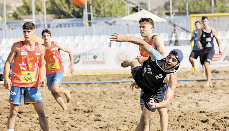 beach handball χαντμπολ