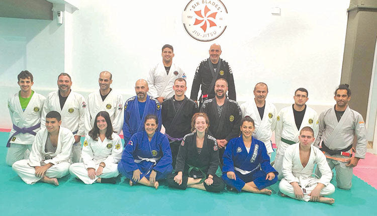 Απο το σεμιναριο jiu jitsu