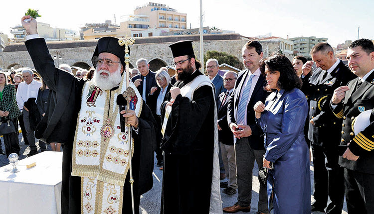 Εγκαίνια στο Χριστουγεννιάτικο Χωριό του ΟΛΗ